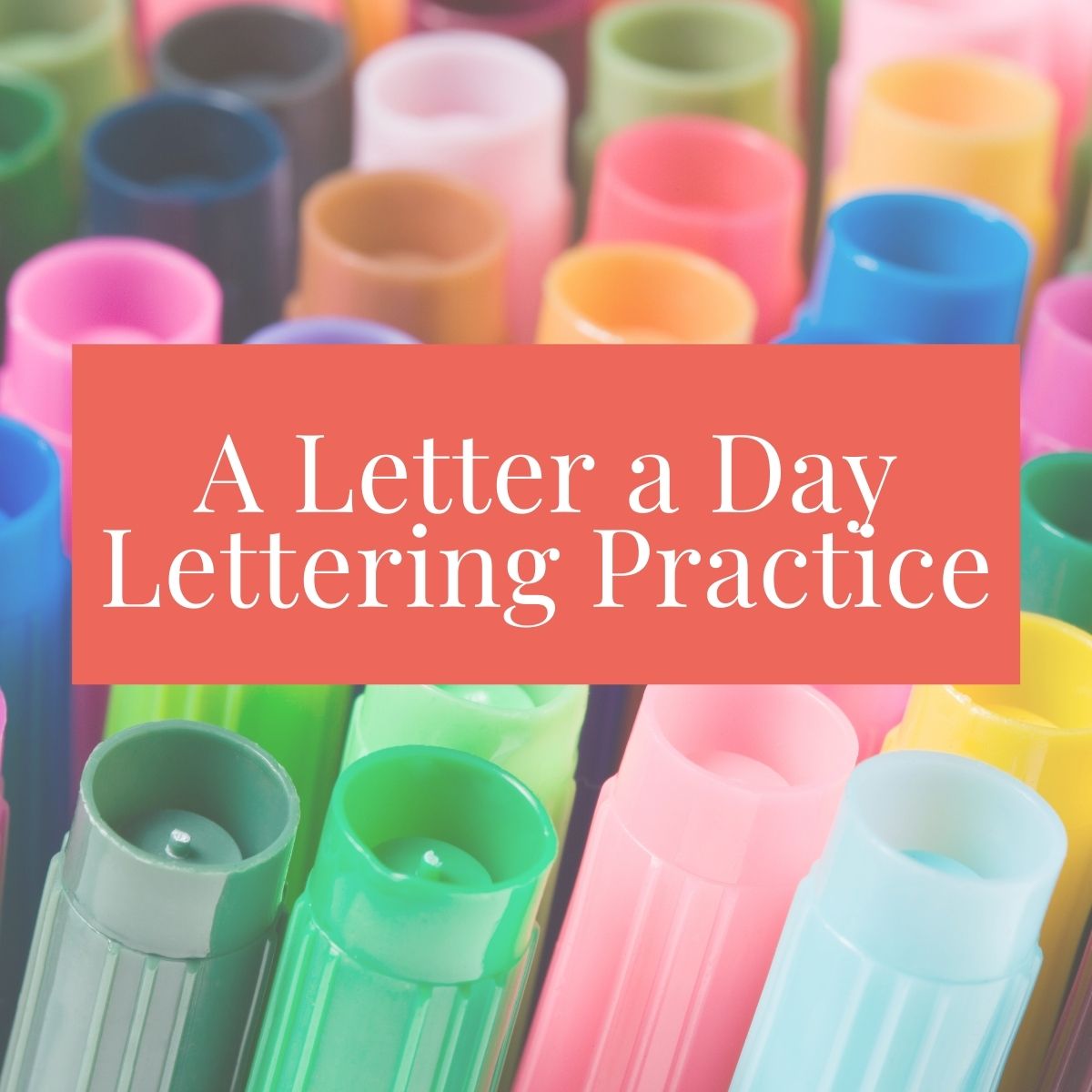 A Letter a Day Lettering Practice • lillie belles designs